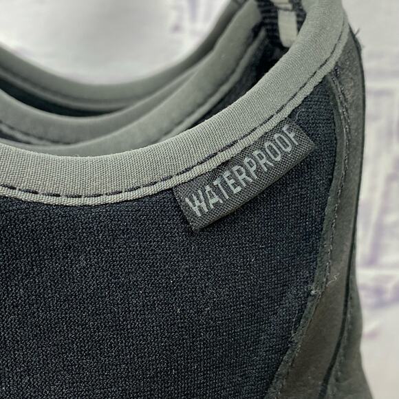 XTRATUF Leather Ankle Deck Boot Men's Size 9 Black Waterproof Slip On Shoes - Picture 5 of 9